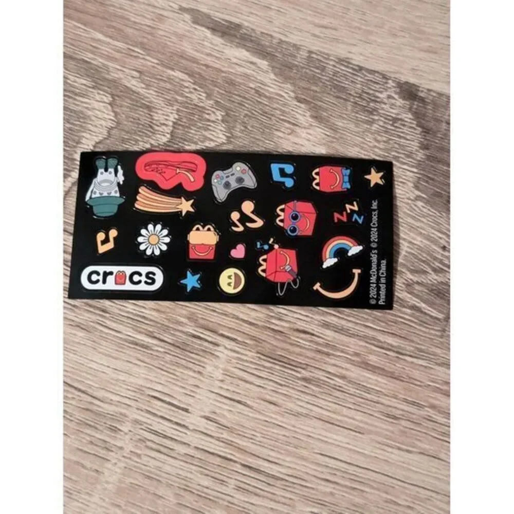 #4 2024 McDonald's‎ Mini Crocs Keychain Happy Meal Toy NEW.